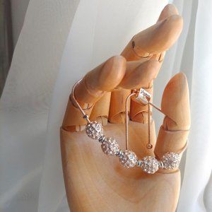 GUESS Slider Bracelet - Toned Beads